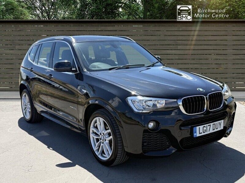 Black Used 2017 BMW X3 M Sport SUV | £12,495 (Fair price) - Image 1/4