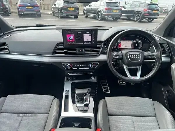 Used Audi Q5 S-Line 204 HP (150 kW) 2021 Blue SUV