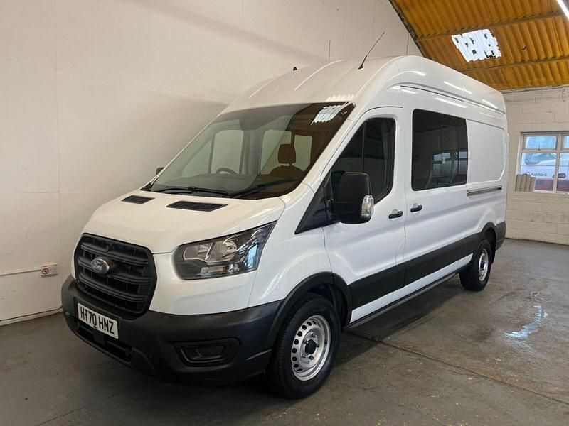 White Used 2021 Ford Transit S Van | £13,697 (Fair price) - Image 1/4