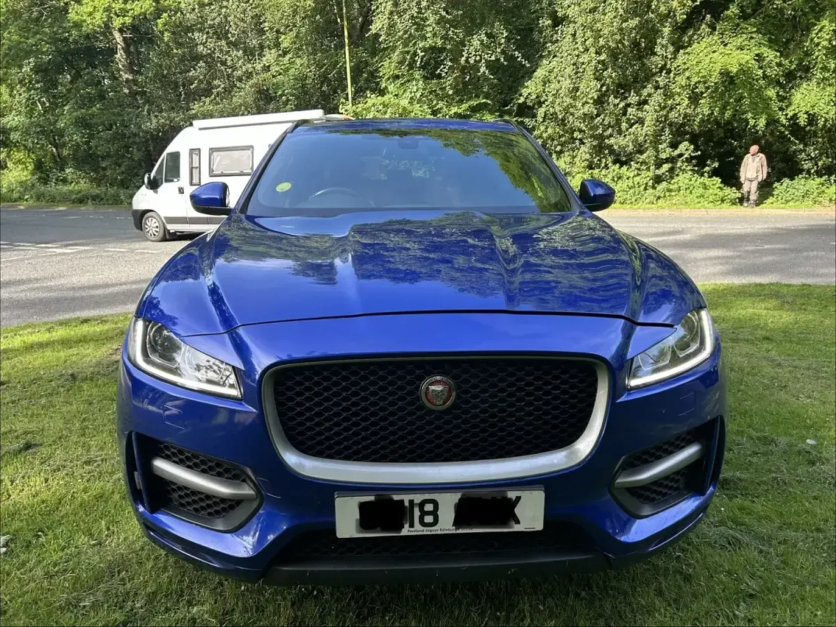 Used Jaguar F-Pace R-Sport 2018 Blue SUV