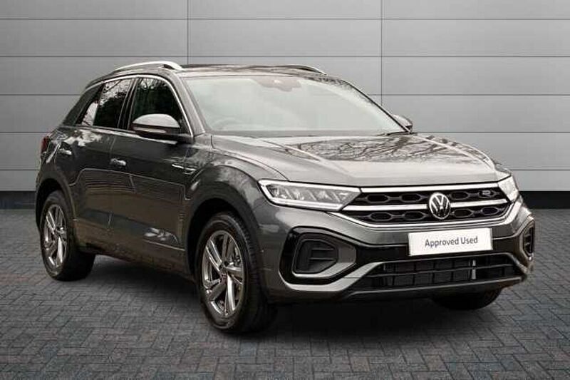 Grey Used 2025 VW T-Roc R-line SUV | £28,991 (Fair price) - Image 1/4