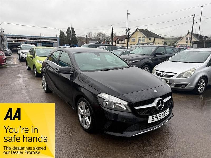 Black Used 2016 Mercedes A200 Hatchback | £10,995 (Good price) - Image 1/4