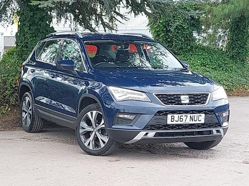 Blue Used 2017 Seat Ateca Ecomotive SUV | £9,998 (Fair price) - Image 1/4