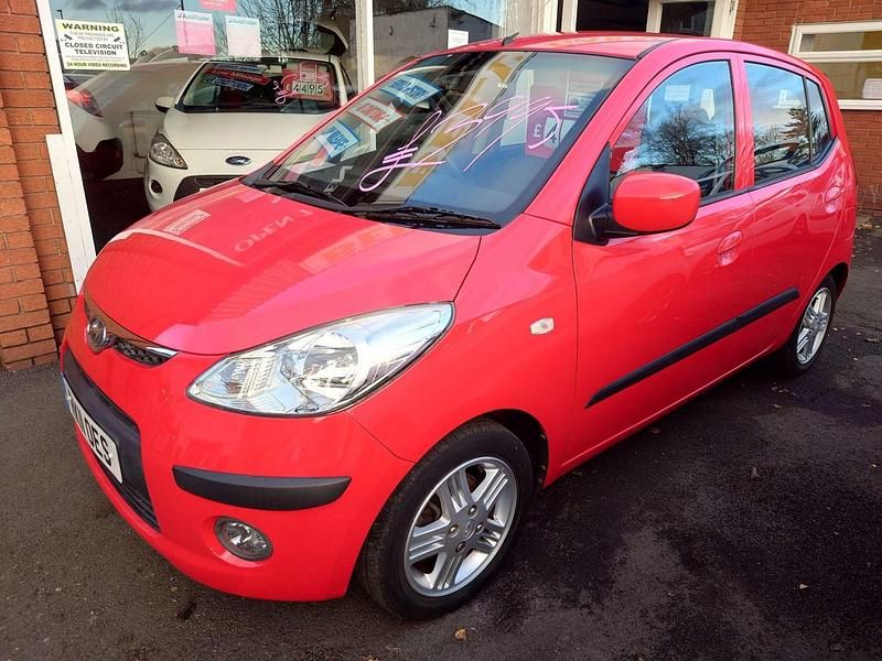 Red Used 2011 Hyundai i10 Comfort Hatchback | £3,995 (A bit pricey) - Image 1/1