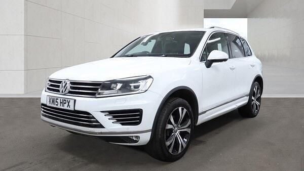 Used VW Touareg R-line 2015 White SUV