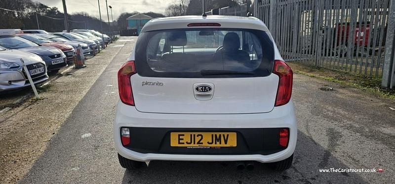 Used Kia Picanto 2012 White Hatchback