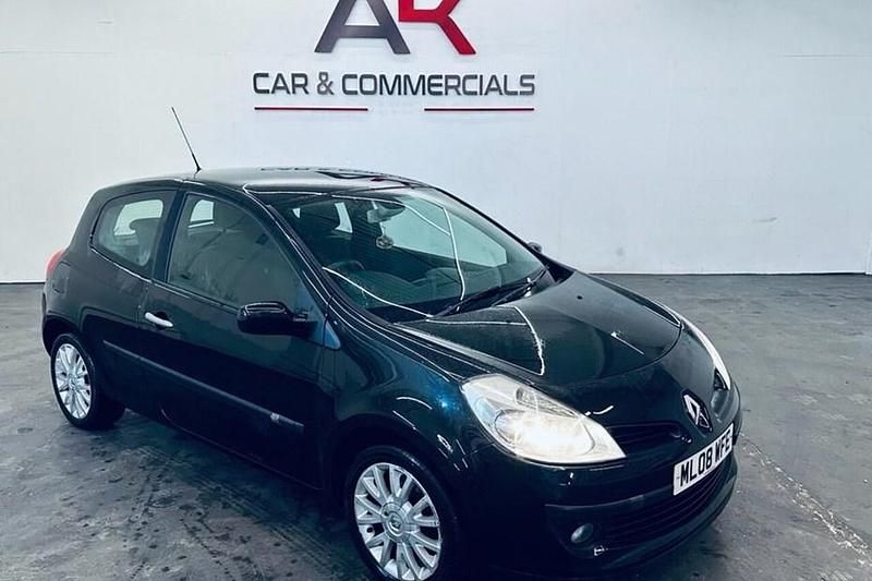 Used Renault Clio II Dynamique 100 HP (73 kW) 2008 Black Hatchback