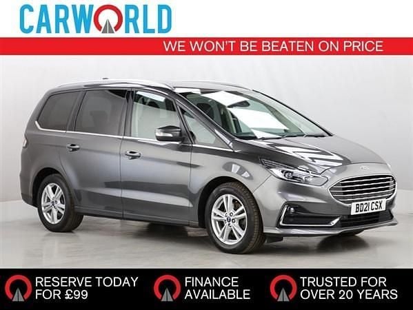 Grey Used 2021 Ford Galaxy Titanium MPV | £17,639 (A bit pricey) - Image 1/3