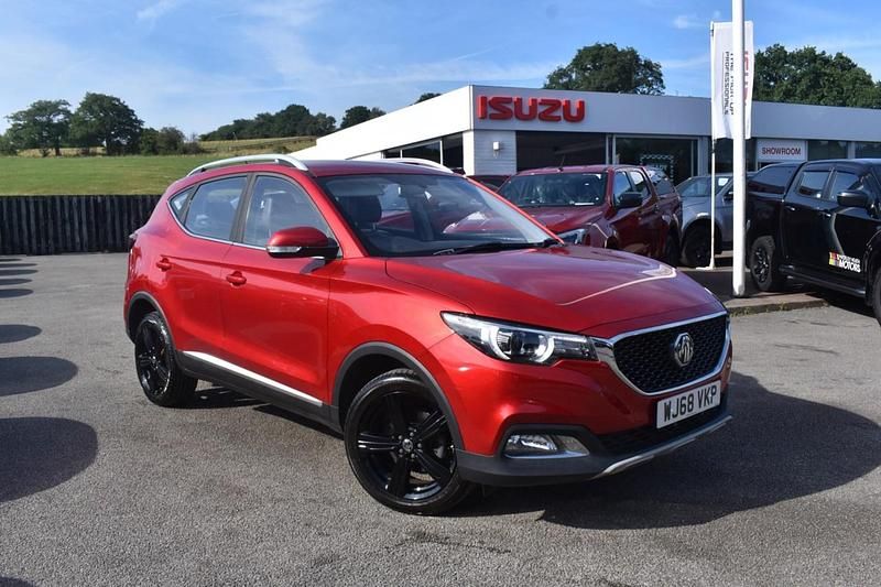 Red Used 2018 MG ZS Exclusive Sedan | £8,782 (Fair price) - Image 1/3