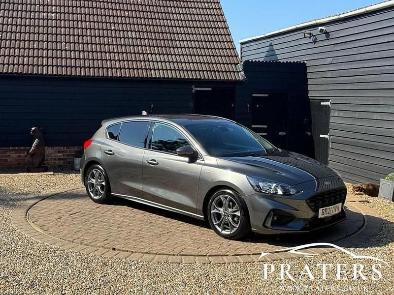 Grey Used 2021 Ford Focus ST-Line Hatchback | £15,000 (Fair price) - Image 1/4
