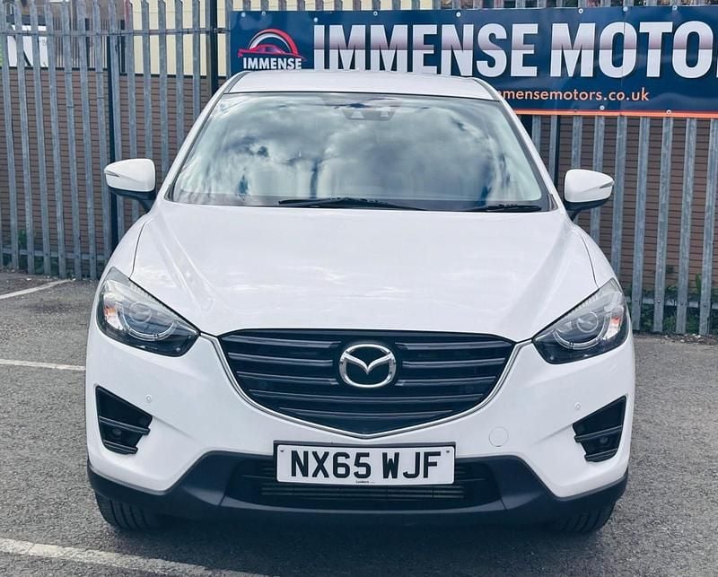 Second-hand Mazda CX-5 Inclusive 175 CP (128 kW) 2015 Alb SUV