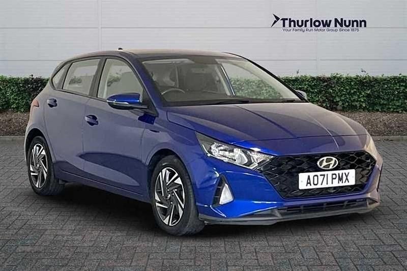 Blue Used 2021 Hyundai i20 Hatchback | £11,990 (Fair price) - Image 1/1