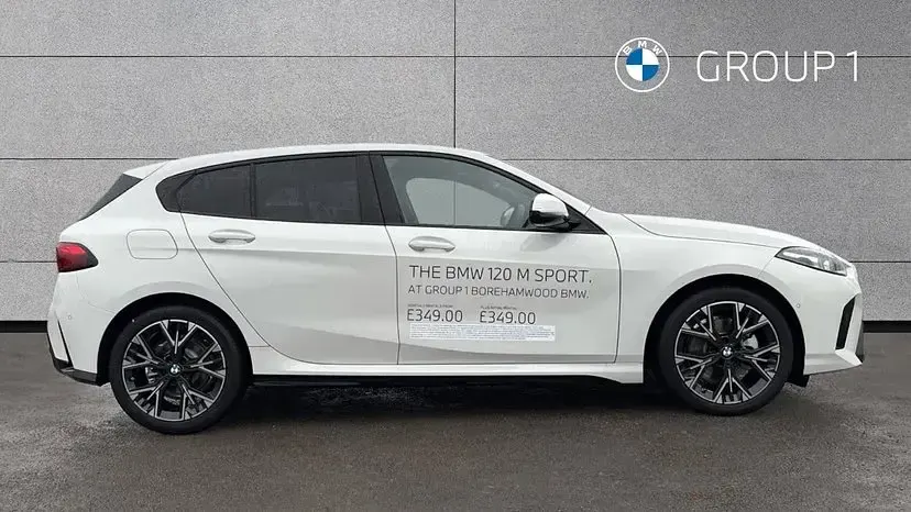 Used BMW 120 M Sport 168 HP (123 kW) 2026 White Hatchback