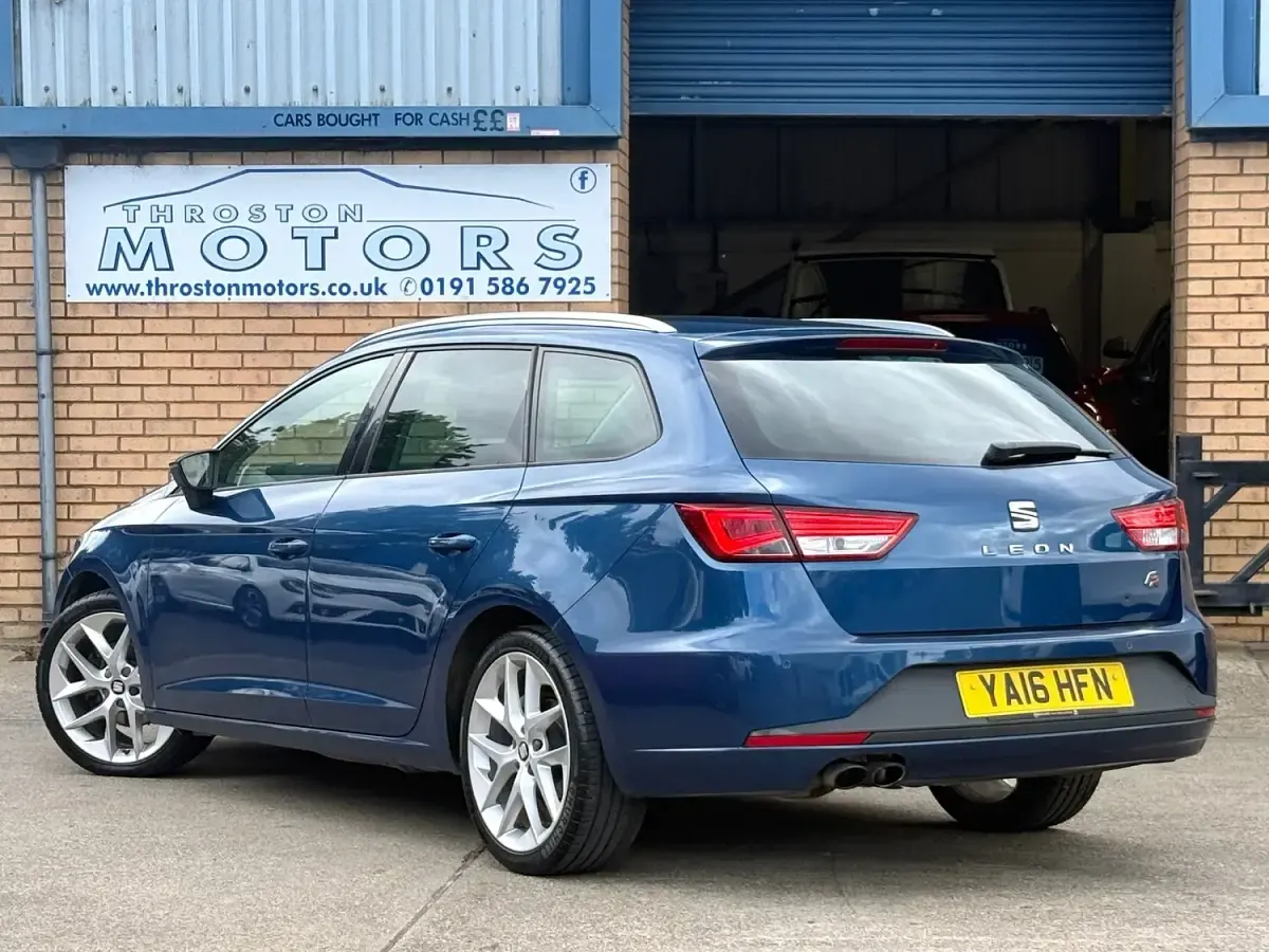 Used Seat Leon FR 2016 Blue Estate