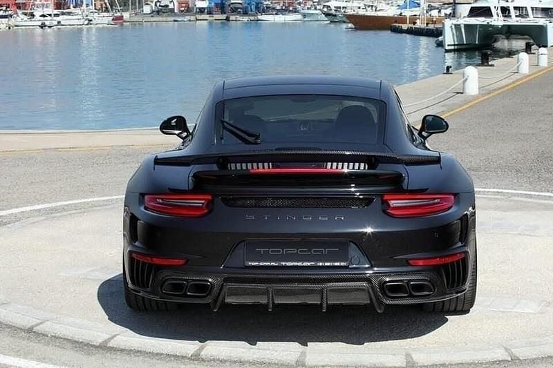 Used Porsche 911 Turbo S 580 HP (426 kW) 2016 Black Coupe