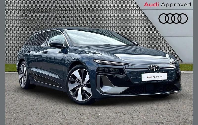 Blue Used 2025 Audi e-tron S-Line SUV | £61,990 - Image 1/3