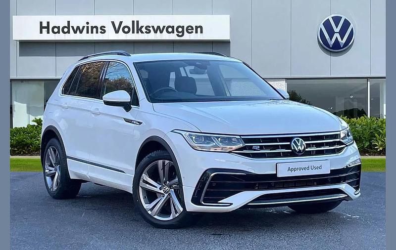 Used VW Tiguan R-line Edition 150 HP (110 kW) 2024 White SUV