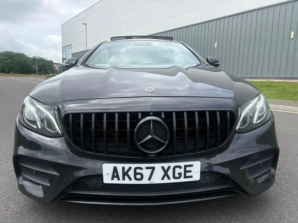 Used Mercedes E220 AMG Line Premium 194 HP (142 kW) 2017 Black Coupe