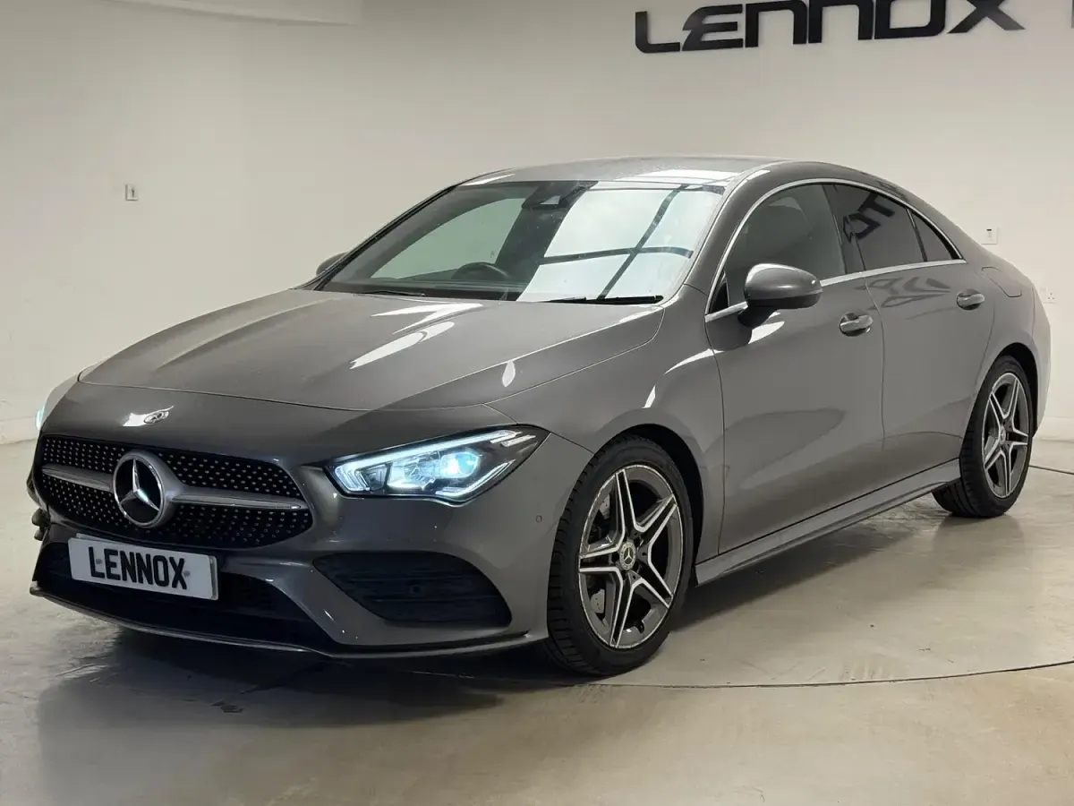 Used Mercedes CLA200 AMG line 163 HP (119 kW) 2020 Grey Coupe