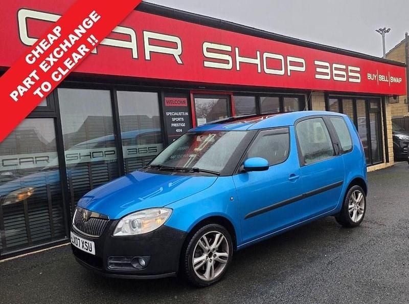 Blue Used 2007 Skoda Roomster MPV | £1,550 (Super price) - Image 1/4