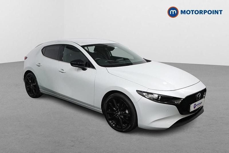 Used Mazda 3 Homura-Line 140 HP (102 kW) 2025 White Hatchback