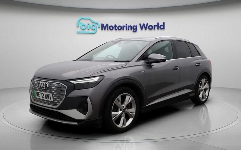 Used Audi Q4 e-tron S-Line 150 kW (204 HP) 2022 Grey SUV
