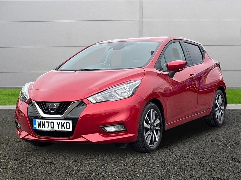 Used Nissan Micra Tekna 2020 Red Hatchback