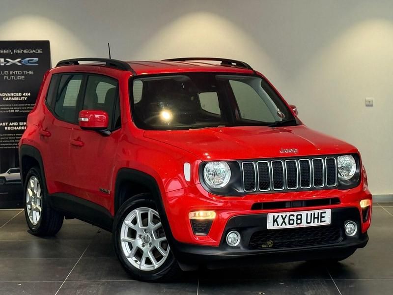Red Used 2018 Jeep Renegade Longitude SUV | £9,995 (Fair price) - Image 1/4