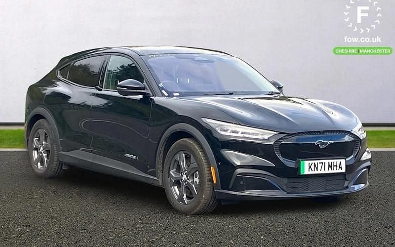 Black Used 2021 Ford Mustang Mach-E Extended Range SUV | £20,999 (Fair price) - Image 1/3