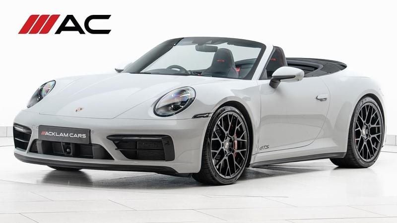 White Used 2022 Porsche 911 Carrera 4 GTS Cabriolet | £109,990 (Fair price) - Image 1/4
