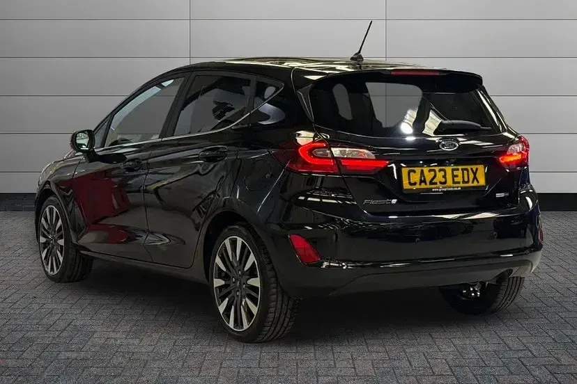 Used Ford Fiesta Titanium X 125 HP (91 kW) 2023 Agate black Hatchback