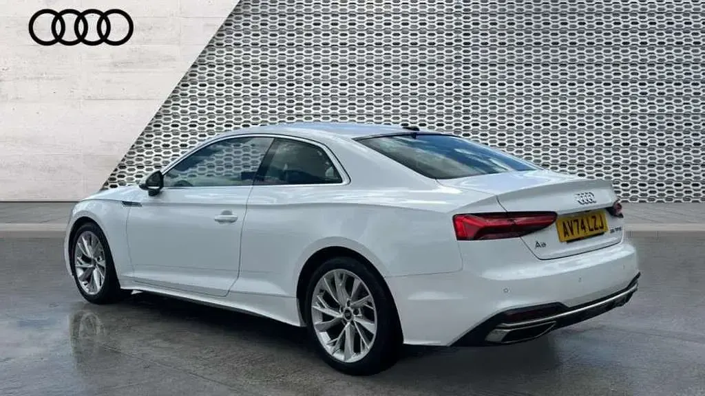 Used Audi A5 Sport 150 HP (110 kW) 2024 White Coupe