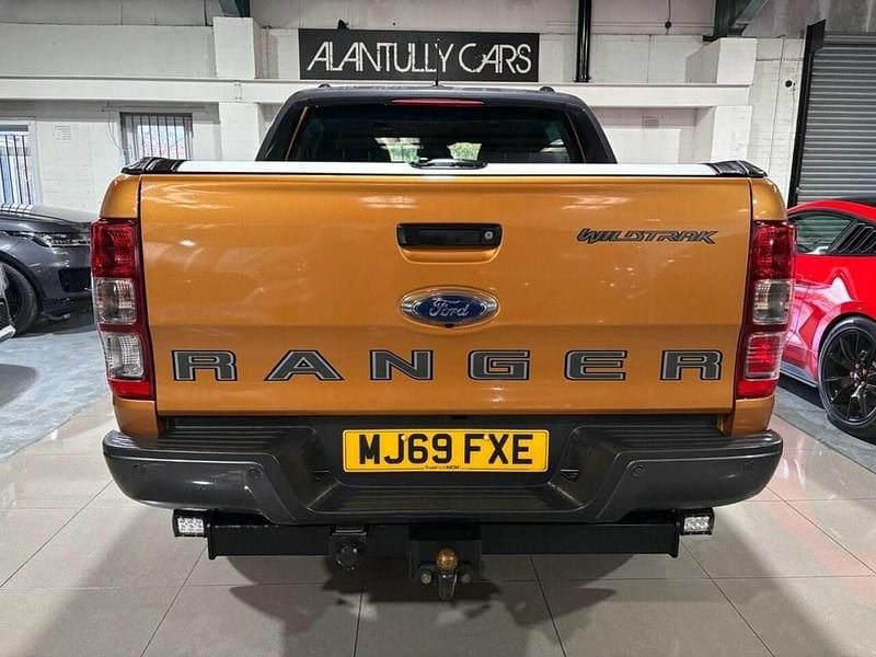 Used Ford Ranger Wildtrack 2019 Orange Pickup