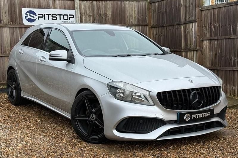 Silver Used 2017 Mercedes A160 AMG line Hatchback | £8,895 (Fair price) - Image 1/1