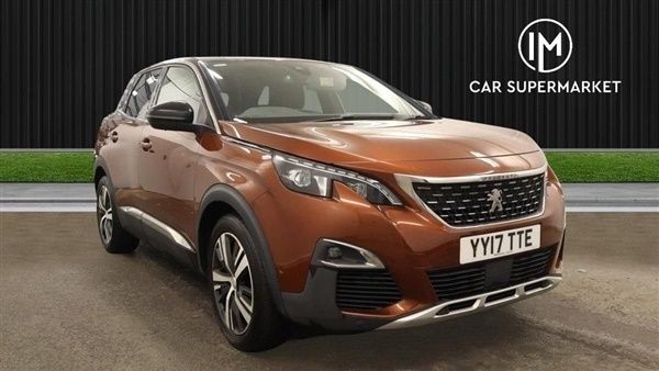 Bronze Used 2017 Peugeot 3008 GT-line SUV | £9,985 (Fair price) - Image 1/1
