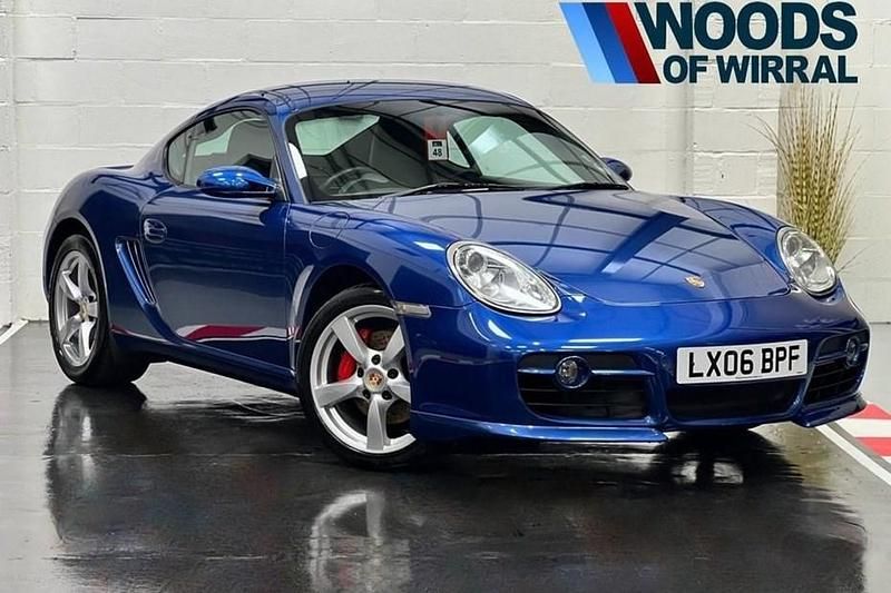 Used Porsche Cayman 295 HP (216 kW) 2006 Blue Coupe