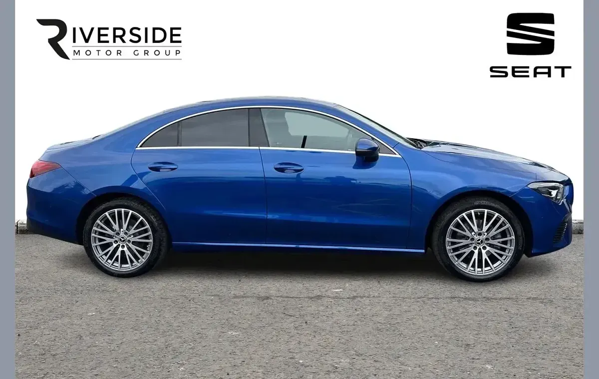Used Mercedes CLA200 Executive 161 HP (118 kW) 2024 Blue Coupe
