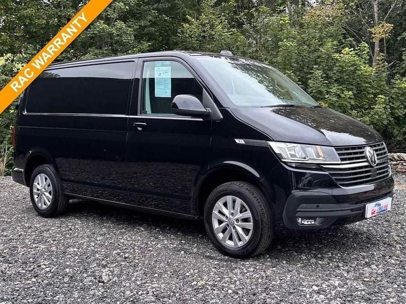Black Used 2022 VW T6.1 Highline Van | £29,995 (Good price) - Image 1/4