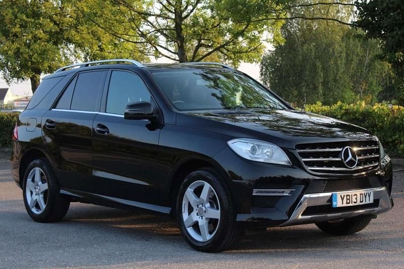 Black Used 2013 Mercedes ML250 AMG SUV | £9,990 (Fair price) - Image 1/4