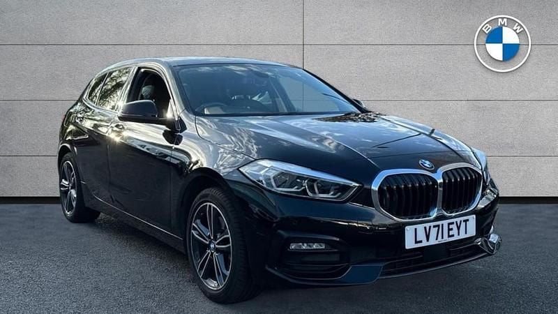 Black Used 2021 BMW 118 Sport Line Hatchback | £19,811 (Fair price) - Image 1/4