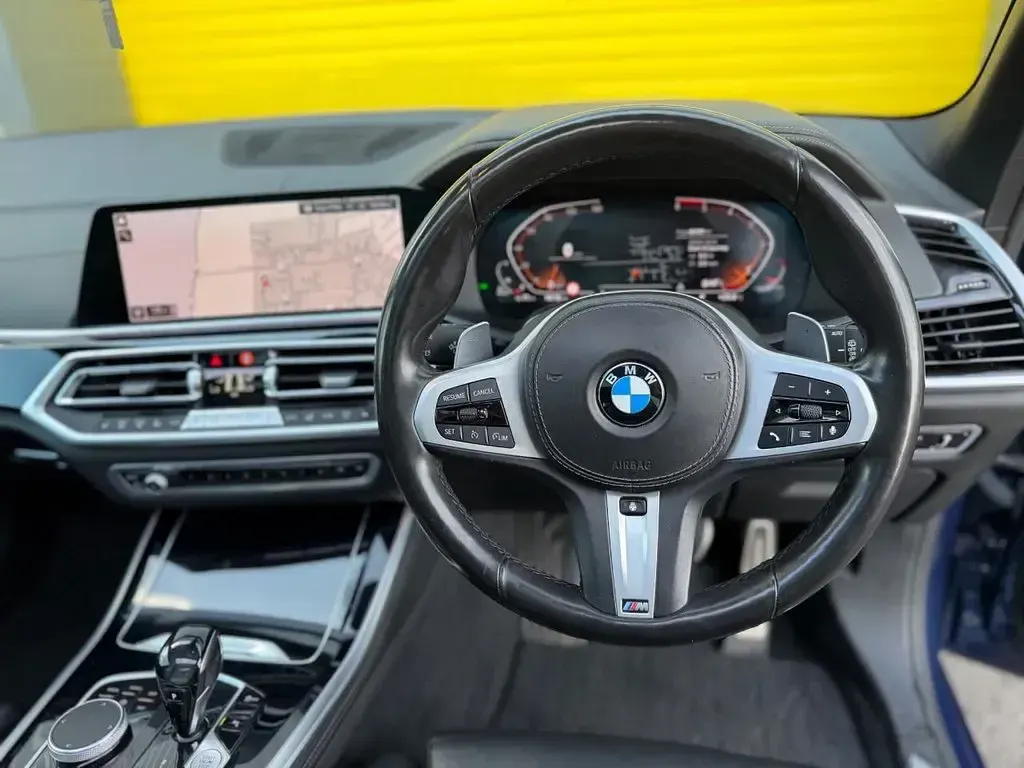 Used BMW X5 M Sport 340 HP (250 kW) 2021 Blue SUV