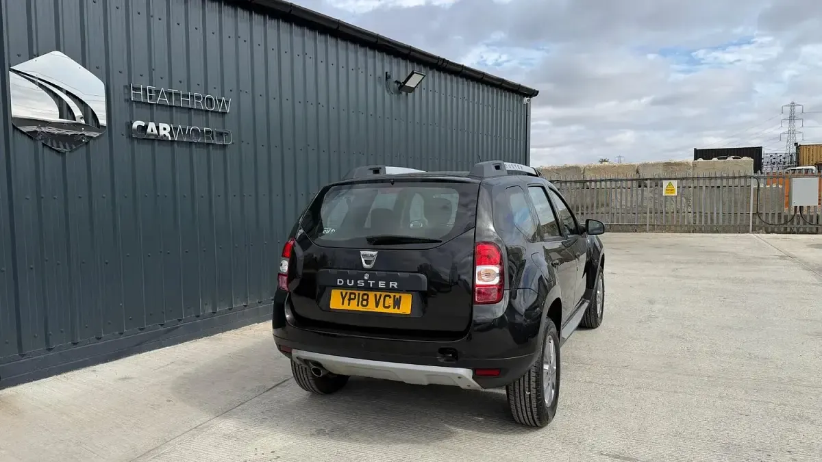 Used Dacia Duster 2018 Black SUV