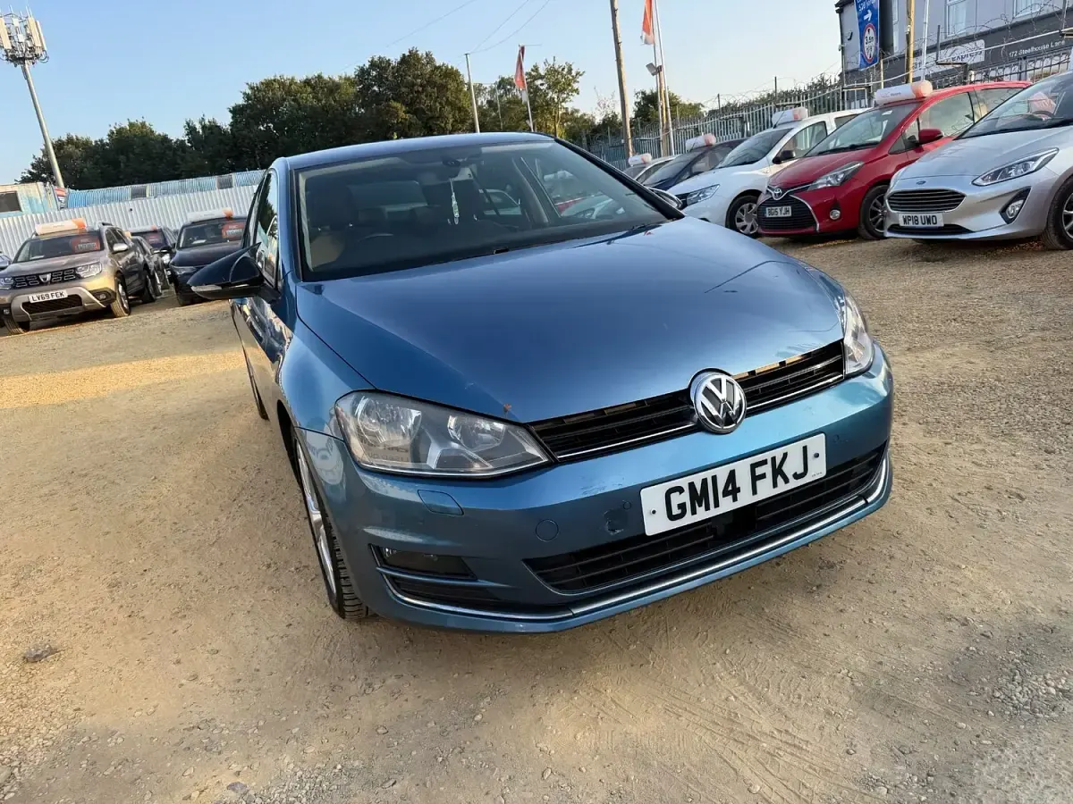 Used VW Golf VII GT 2014 Blue Hatchback