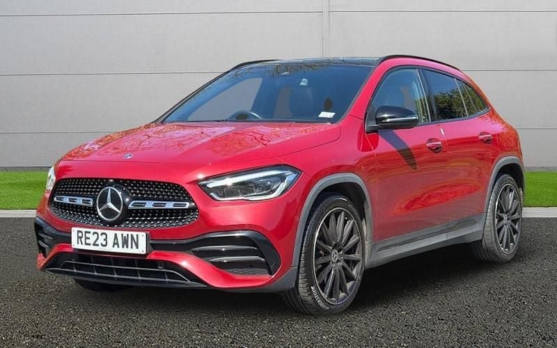 Used Mercedes GLA220 AMG line 190 HP (139 kW) 2022 Red SUV