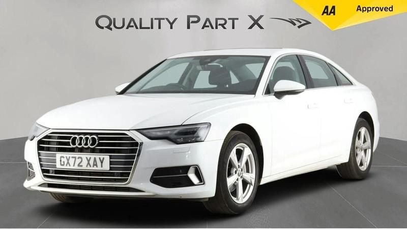 Used Audi A6 Sport 2022 White Sedan