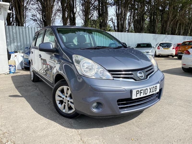 Used Nissan Note Acenta 110 HP (80 kW) 2010 Grey Hatchback