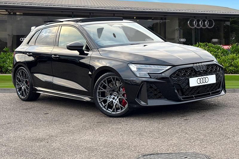 Black New 2025 Audi RS3 Comfort Sedan | £64,990 (Fair price) - Image 1/4