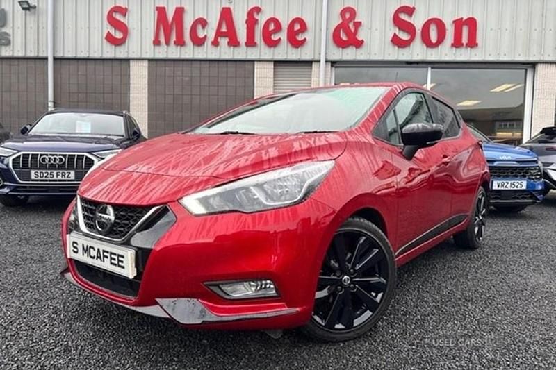 Red Used 2019 Nissan Micra Tekna Hatchback | £10,900 (Fair price) - Image 1/1