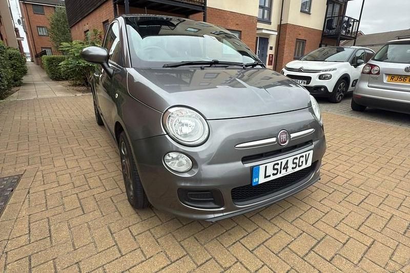 Grey Used 2014 Fiat 500 S Hatchback | £3,999 (Fair price) - Image 1/1