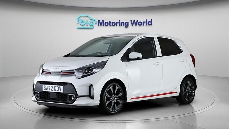 Used Kia Picanto GT-Line 66 HP (48 kW) 2022 White Hatchback